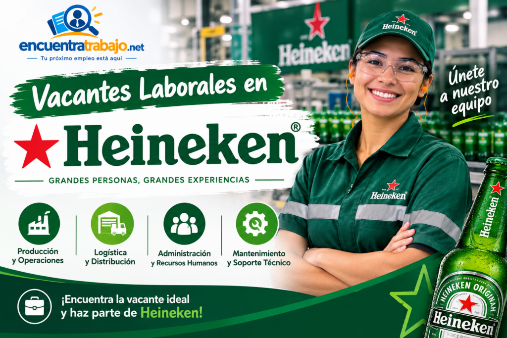 Conoce todo lo que necesitas sobre los trabajos en Heineken